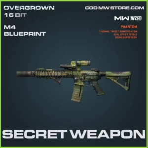 Secret Weapon M4 Blueprint Skin in Warzone 2 and MW2