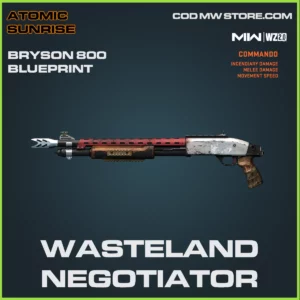 Wasteland Negotiator Bryson 800 blueprint skin in Warzone 2 and MW2