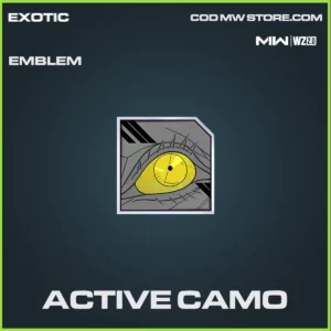 Active Camo emblem in Warzone 2.0 and MW2