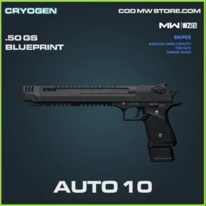 Auto 10 .50 GS Blueprint Skin in Warzone 2.0 and MW2