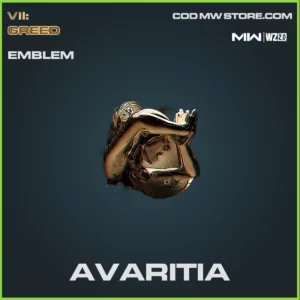 Avaritia emblem in Warzone 2.0 and MW2