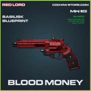 Blood Money Basilisk blueprint skin in Warzone 2.0 and MW2