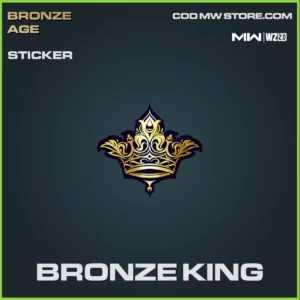 Bronze King sticker in Warzone 2.0 and MW2
