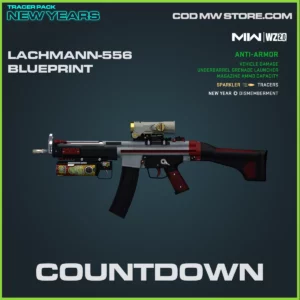 Countdown Lachmann-556 blueprint skin in Warzone 2.0 and MW2