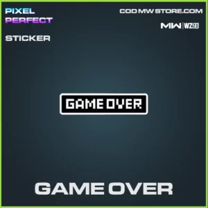 Game Over Sticker in Warzone 2.0 and MW2