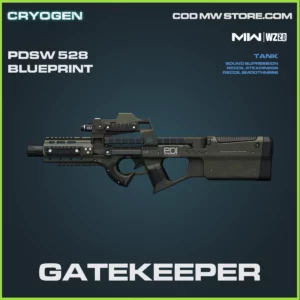 Gatekeeper PDSW 528 blueprint skin in Warzone 2.0 and MW2