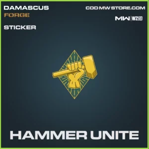 Hammer Unite sticker in Warzone 2.0 and MW2