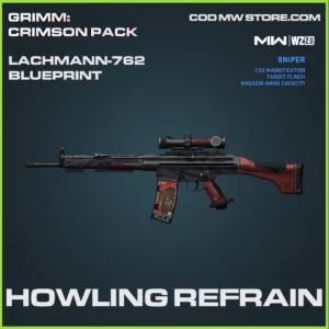 Howling Refrain Lachmann-762 blueprint skin in Warzone 2.0 and MW2