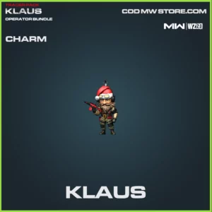 Klaus charm in Warzone 2.0 and MW2