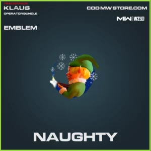 Naughty EMBLEM in Warzone 2.0 and MW2