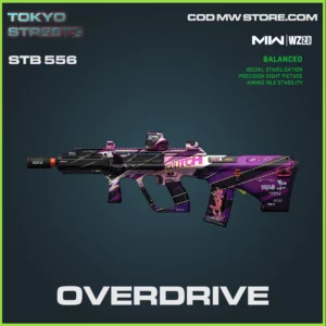 Overdrive STB 556 blueprint skin in Warzone 2.0 and MW2