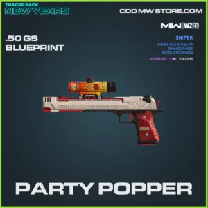 Party Popper .50 GS Blueprint Skin in Warzone 2.0 and MW2