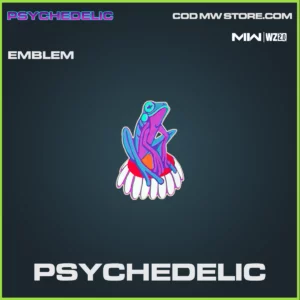 Psychedelic emblem in Warzone 2.0 and MW2