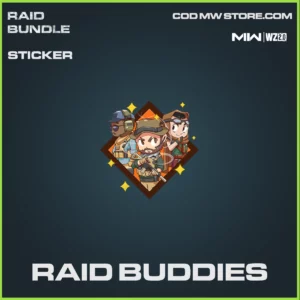 Raid Buddies sticker in Warzone 2.0 and MW2