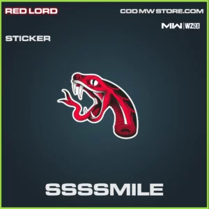 SSSSMile sticker in Warzone 2.0 and MW2