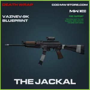 The Jackal Vaznev-9k blueprint skin in Warzone 2.0 and MW2