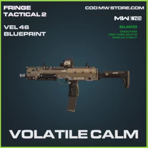 Volatile Calm Vel 46 blueprint skin in Warzone 2 and MW2