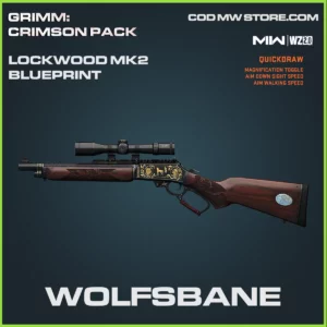 Wolfsbane Lockwood MK2 blueprint skin in Warzone 2.0 and MW2
