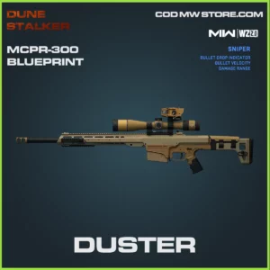 Duster MCPR-300 blueprint skin in Warzone 2.0 and MW2