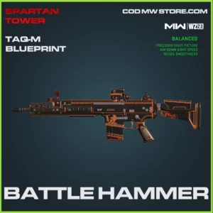 Battle Hammer TAQ-M Blueprint skin in Warzone 2.0 and MW2