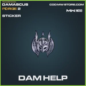 Dam Help Sticker in Warzone 2.0 and MW2
