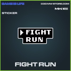 Fight Run sticker in Warzone 2.0 and MW2
