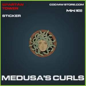 Medua's Curls sticker in Warzone 2.0 and MW2