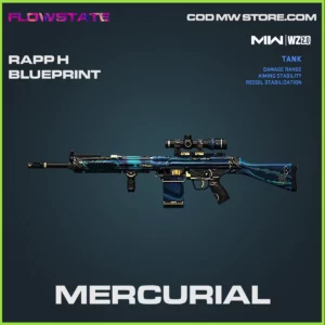 Mercurial Rapp H blueprint skin in Warzone 2.0 and MW2