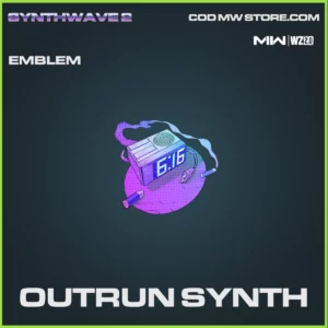 Outrun Synth emblem in Warzone 2.0 and MW2