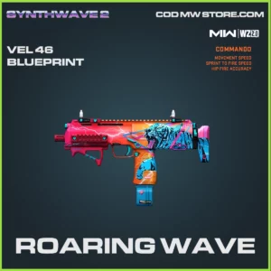 Roaring Wave Vel 46 blueprint skin in Warzone 2.0 and MW2