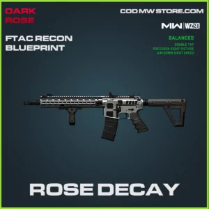 Rose Decay FTAC Recon Blueprint skin in Warzone 2.0 and MW2