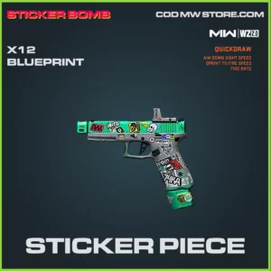 Sticker Piece X12 blueprint skin in Warzone 2.0 and MW2