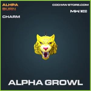 Alpha Growl charm in Warzone 2 and MW2 Alpha Burn Bundle