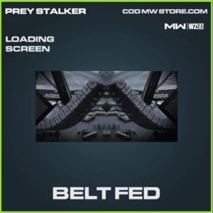 Belt Fed loading screen in Warzone 2.0 and MW2 Prey Stalker Bundle