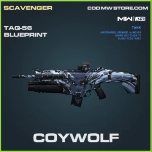 COywolf TAQ-56 blueprint skin in Warzone 2.0 and MW2