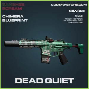 Dead Quiet Chimera Blueprint skin in Warzone 2 and MW2 Banshee Scream Bundle