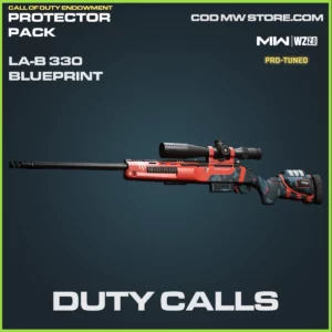 Duty Calls LA-B 330 blueprint skin in Warzone 2.0 and MW2 Call of Duty Endowment Protector Pack