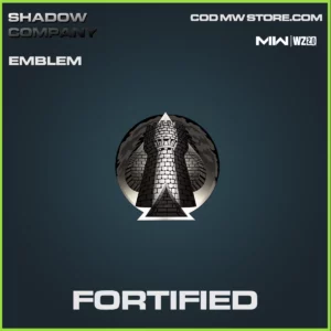 Fortified emblem in Warzone 2.0 and MW2 Shadow Company Bundle
