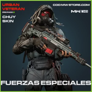 Fuerzas Especiales Chuy Skin in Warzone 2.0 and MW Urban Veteran Pro Pack Bundle
