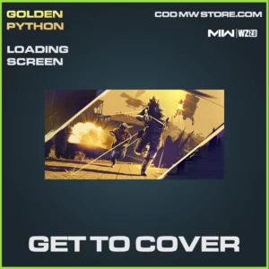 Get to Cover Loading Screen in Warzone 2 and MW2 Golden Python Bundle