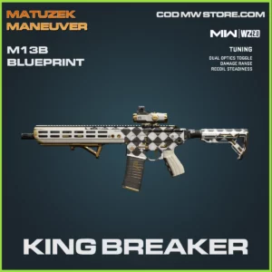 King Breaker M13B blueprint skin in Warzone 2.0 and MW2 Matuzek Maneuver bundle