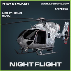 Night Flight Light Helo Skin in Warzone 2.0 and MW2 Prey Stalker Bundle