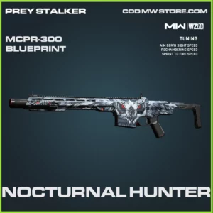 Nocturnal Hunter MCPR-300 blueprint skin in Warzone 2.0 and MW2 Prey Stalker Bundle