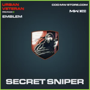 Secret Sniper emblm in Warzone 2.0 and MW Urban Veteran Pro Pack Bundle