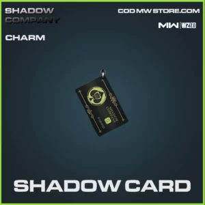 Shadow Card charm in Warzone 2.0 and MW2 Shadow Company Bundle