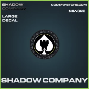 Shadow Company Large Decal in Warzone 2.0 and MW2 Shadow Company Bundle