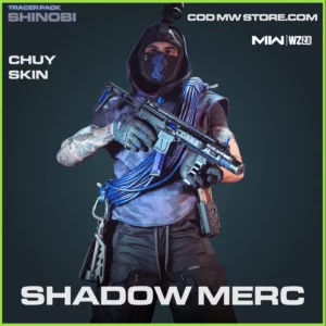 Shadow Merc Chuy Skin From the Shinobi Bundle in Dark Chapter BAS-P Blueprint skin from the Shinobi Bundle in Modern Warfare 2 and Warzone 2
