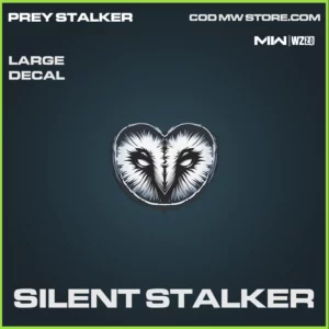 Silent Stalker large decal in Warzone 2.0 and MW2 Prey Stalker Bundle