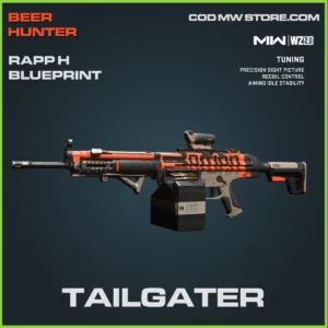 Tailgater Rapp H Blueprint skin in Warzone 2.0 and MW2 Beer Hunter Bundle