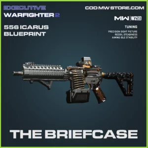 The Briefcase 556 blueprint skin in Warzone 2 and MW2 Executive Warfighter 2 Bundle